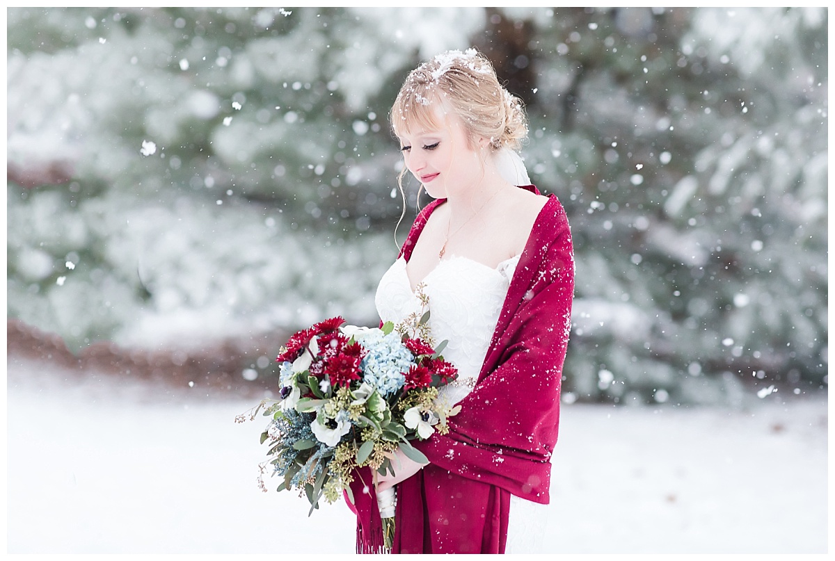 Magical Winter Wedding photo by Simply Seeking Photography
