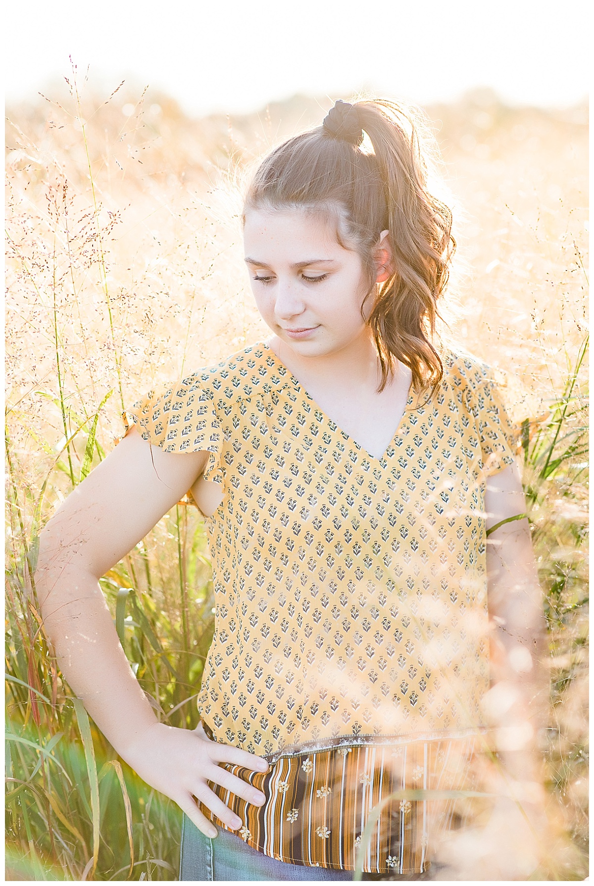 Sun Filled Senior Session