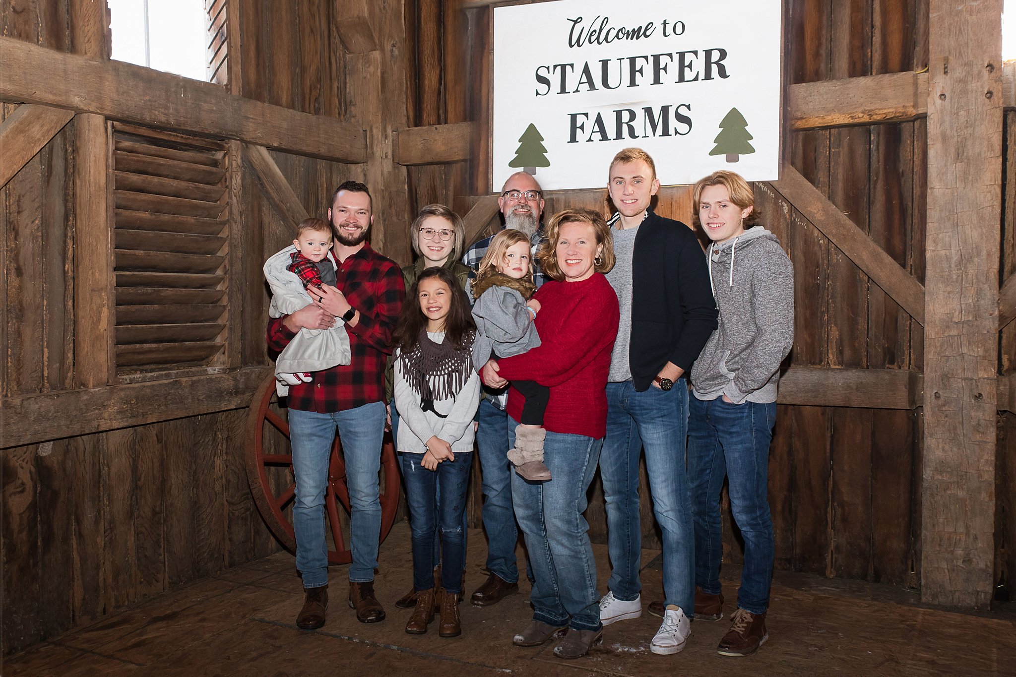 Family Session at Stauffer Farms