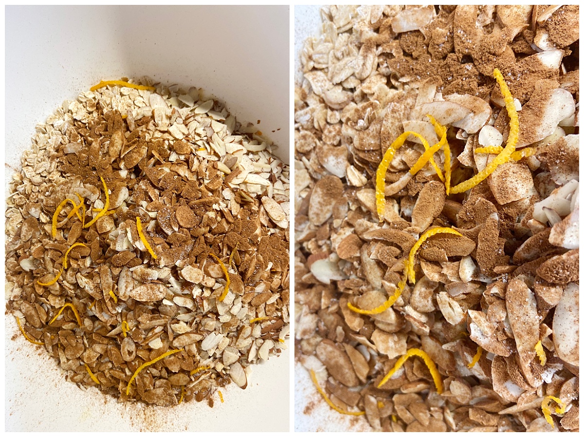 almond granola mix