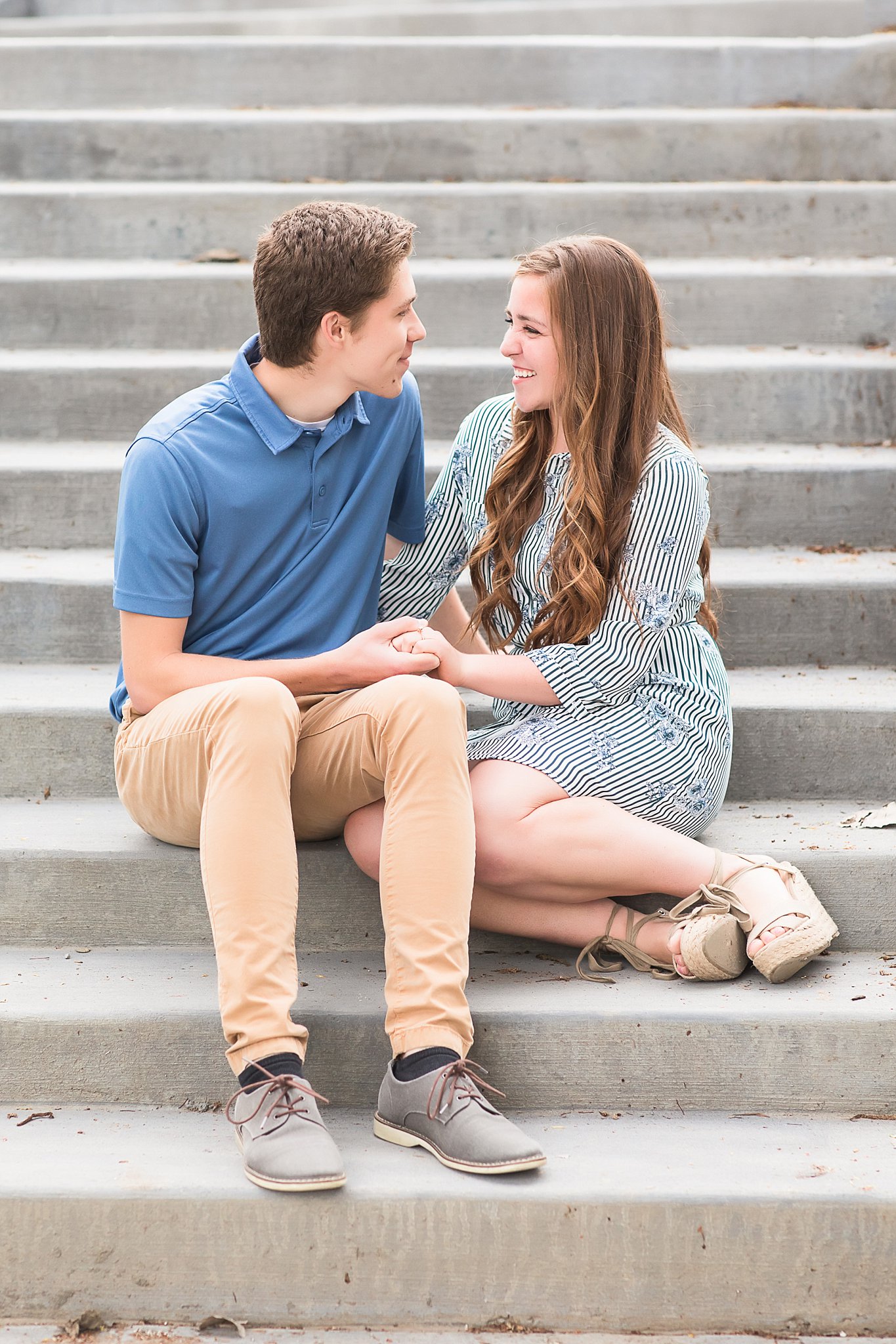 Promenade Park Engagement session photos by Simply Seeking Photography