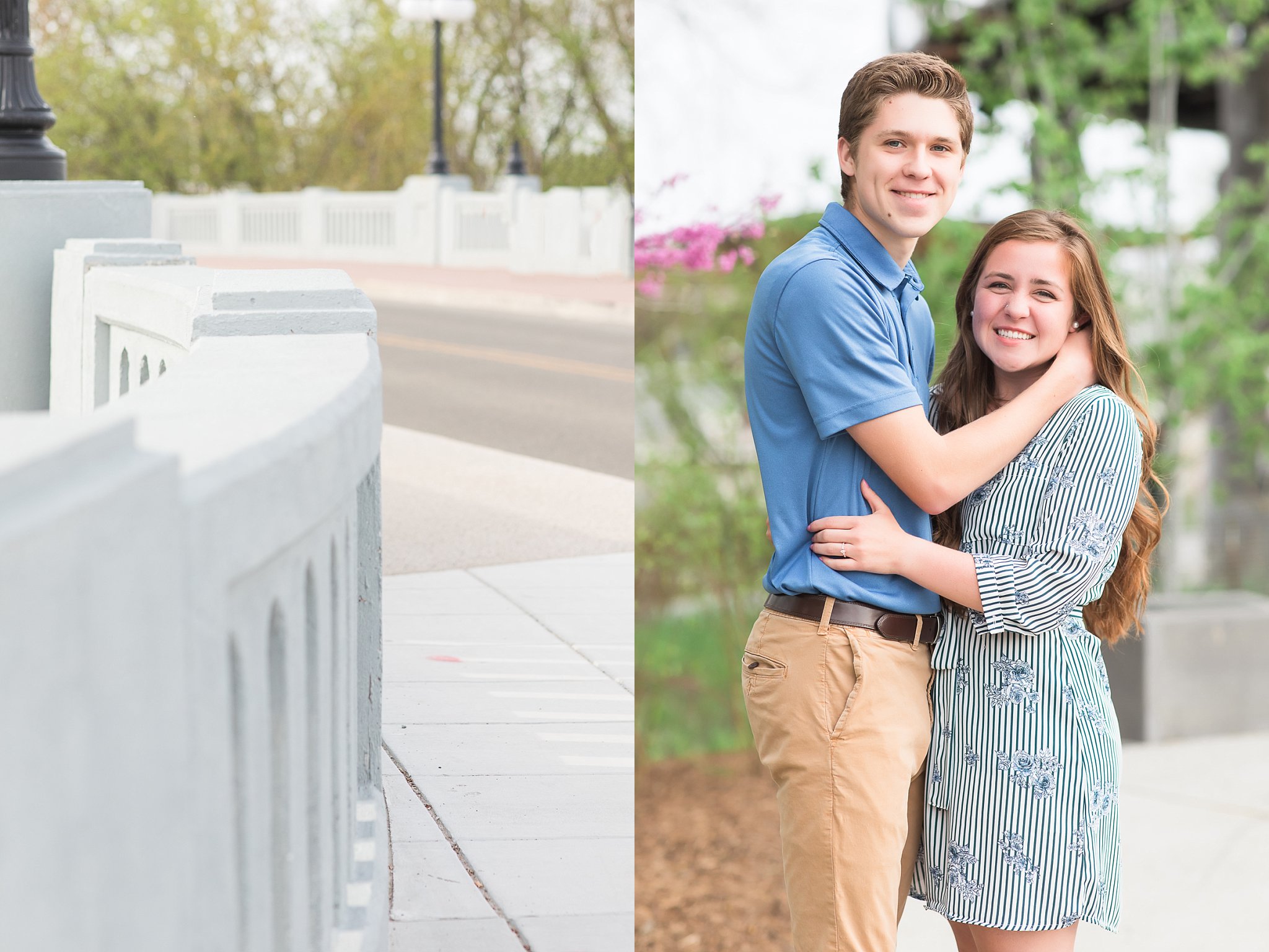 Promenade Park Engagement session photos by Simply Seeking Photography