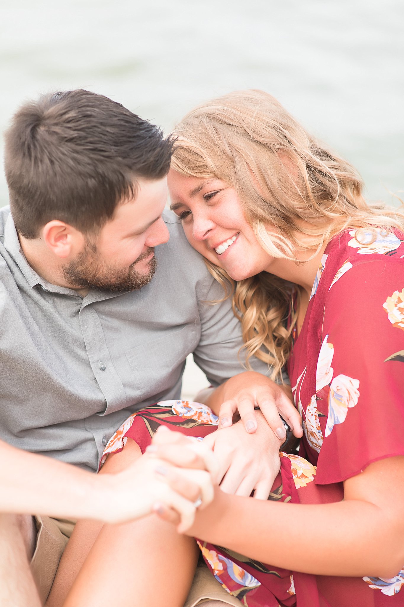 Salamonie Lake engagement session photos by Simply Seeking