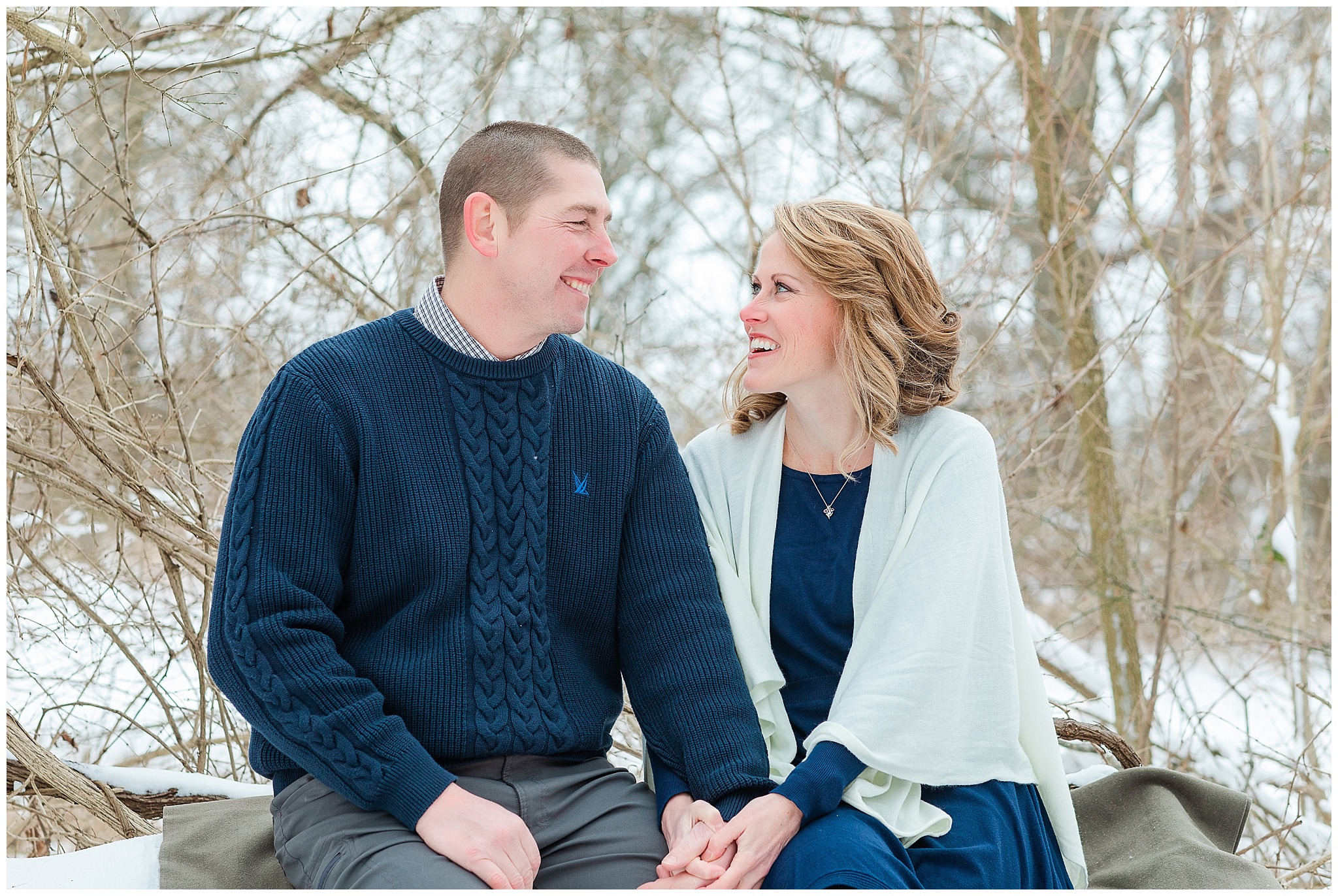 Snowy Family Session