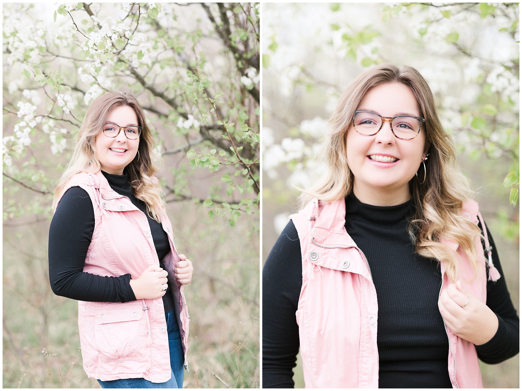 Spring bloom senior session