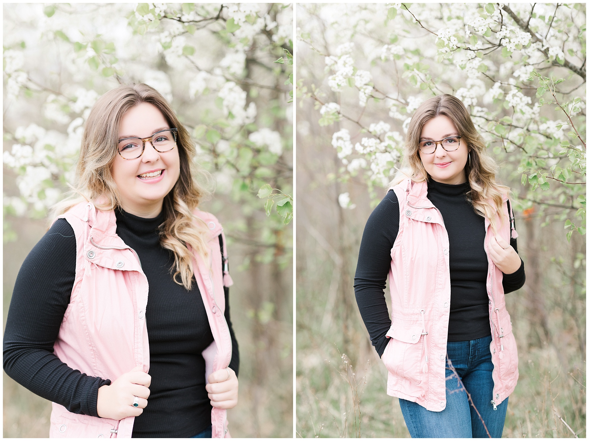 Spring bloom senior session