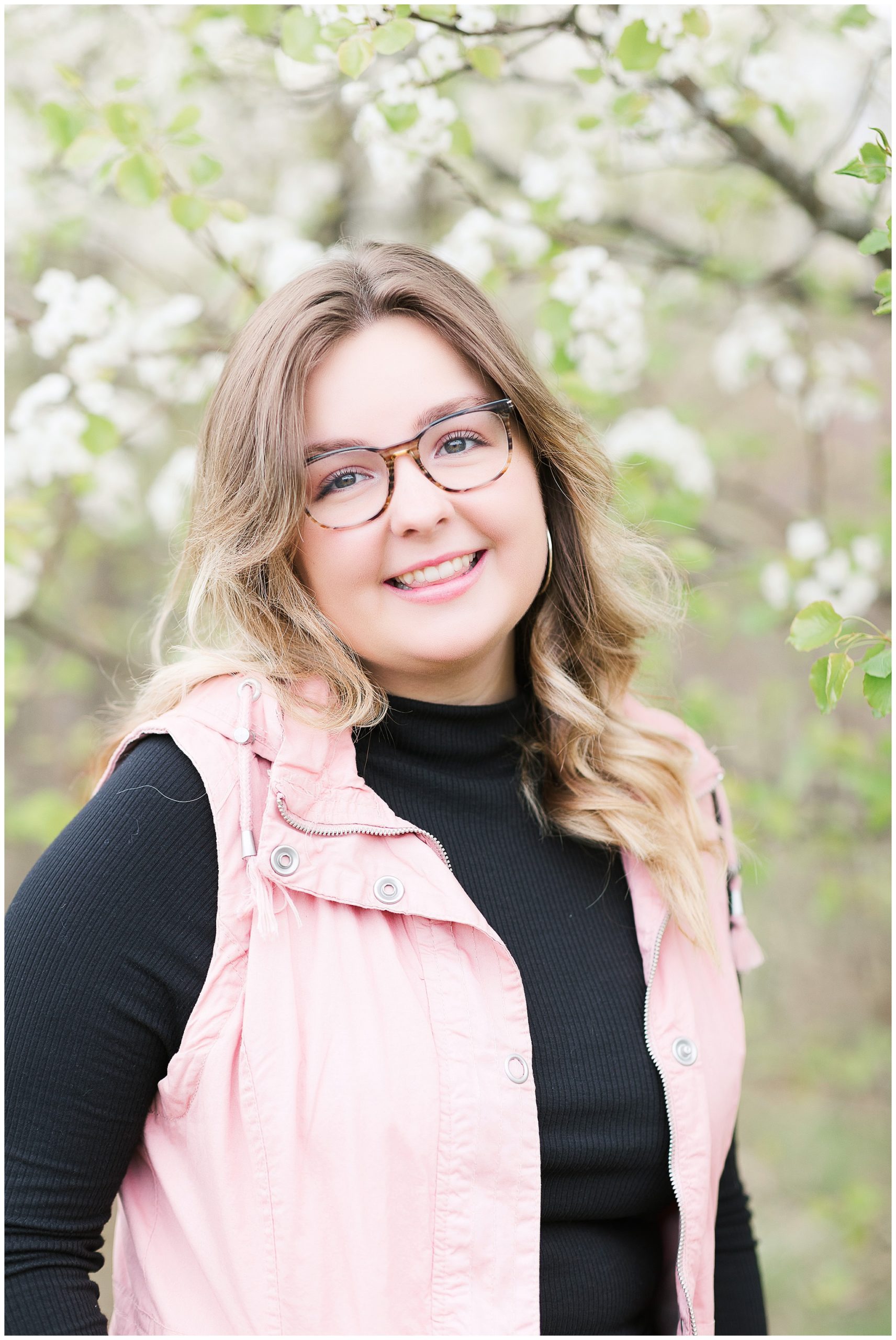 Spring bloom senior session