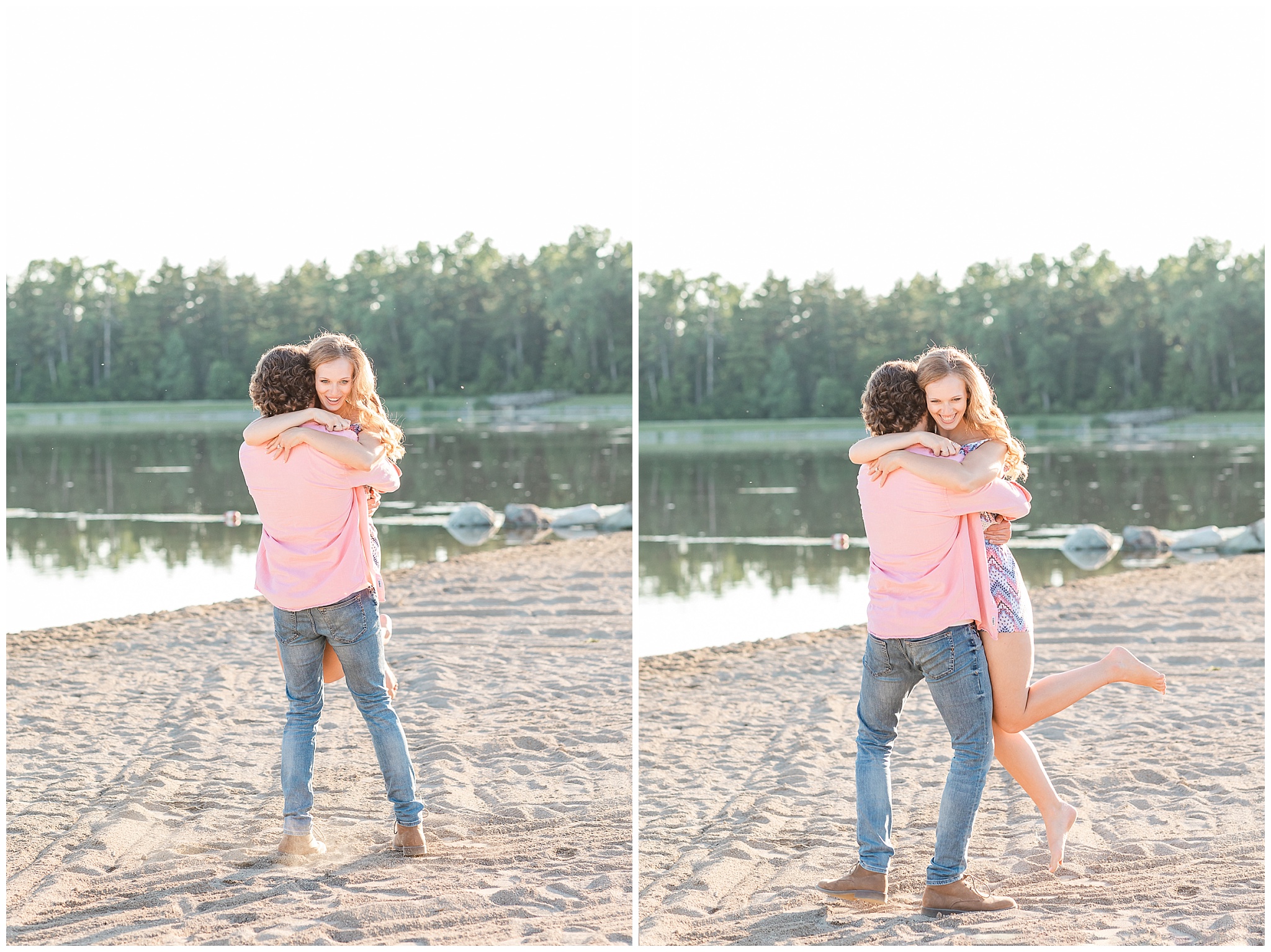 Golden Hour Summer Engagement Session