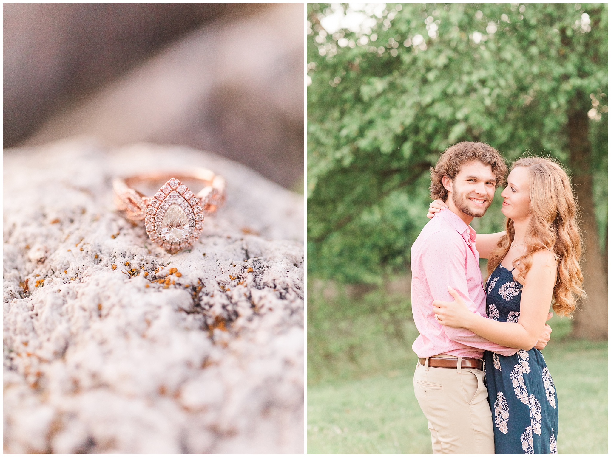 Golden Hour Summer Engagement Session