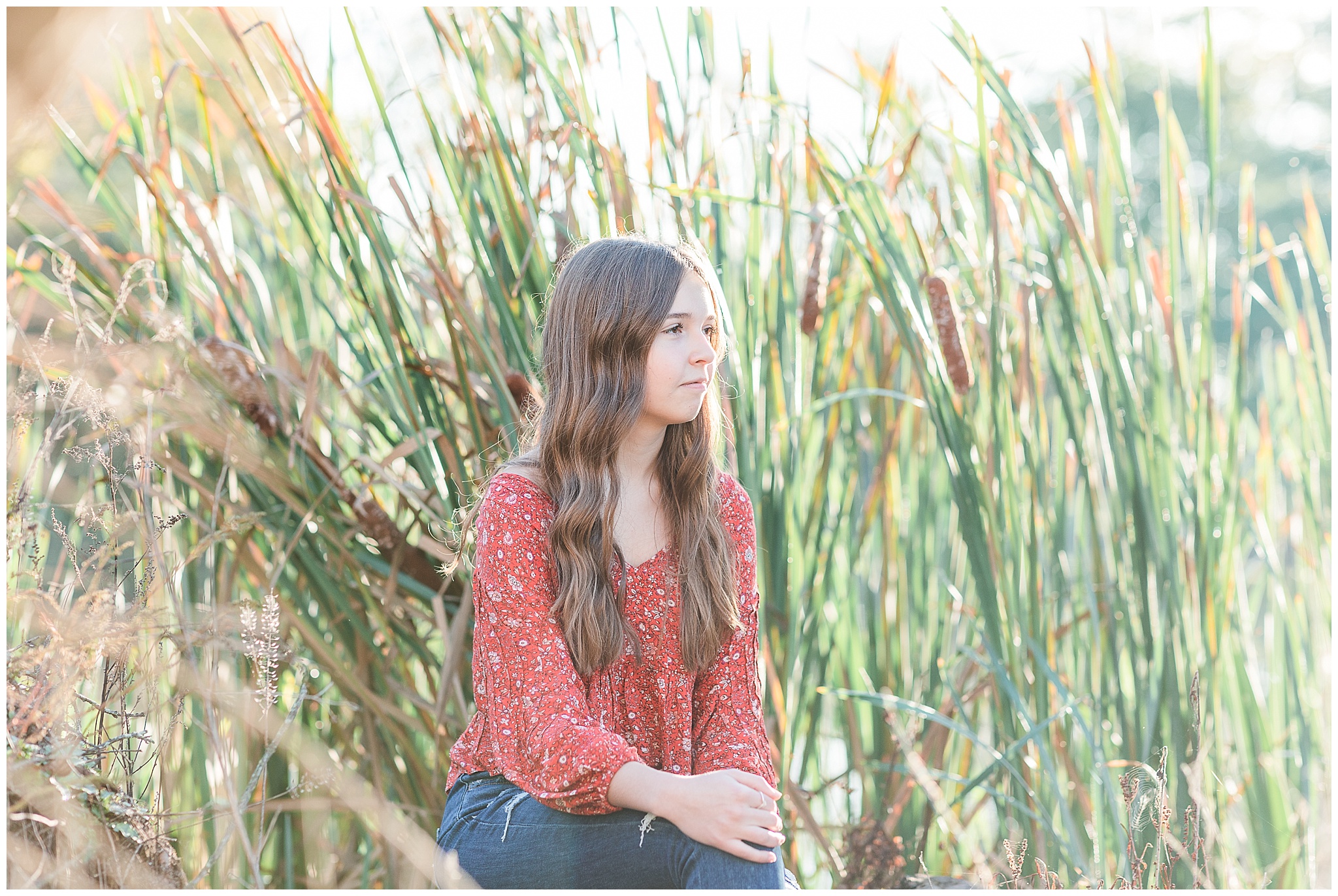 family farm fall senior session