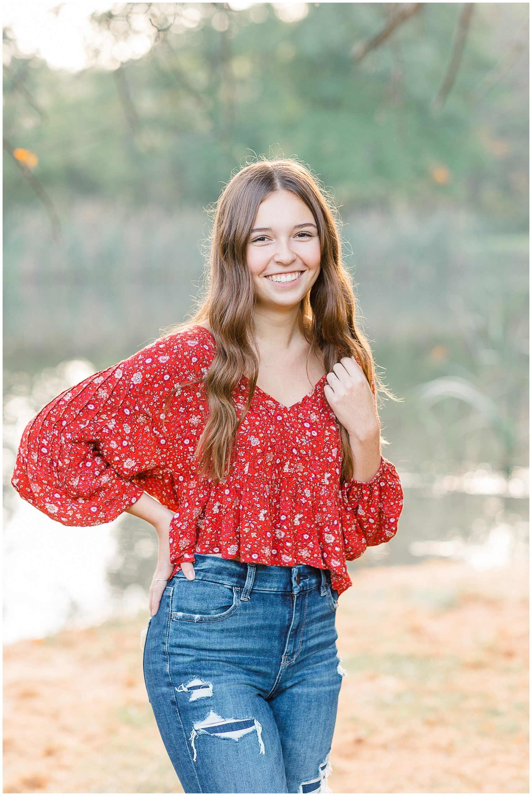 family farm fall senior session