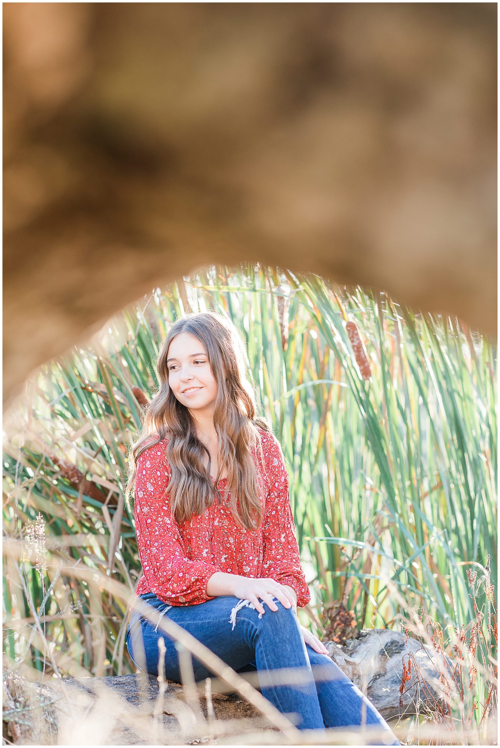 family farm fall senior session