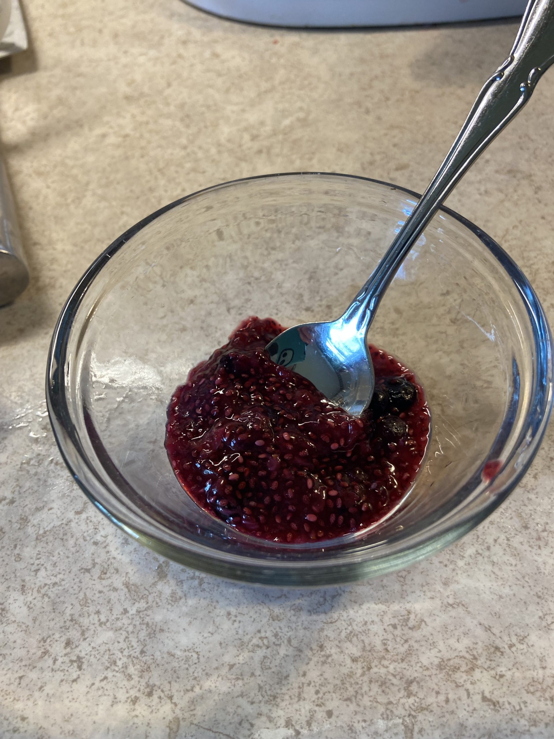 spoon of guilt free jam